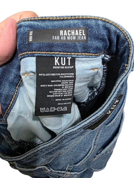 Kut From The Kloth
Rachael High-Rise Button-Fly Women's Jeans in Medium Blue - Picture 10 of 10